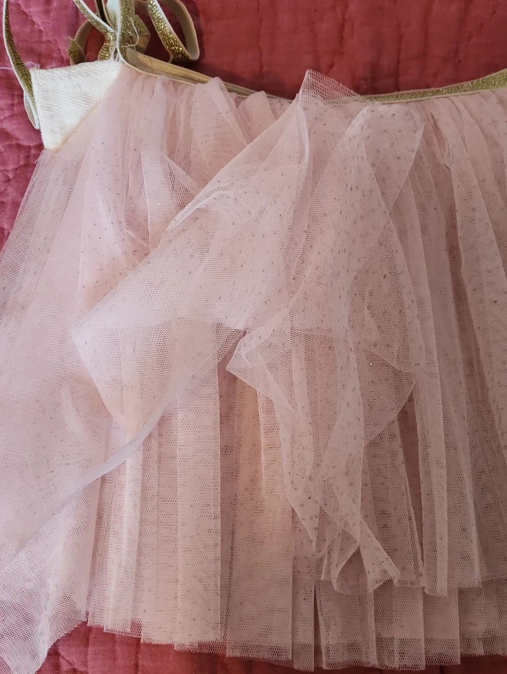 Oh Baby Pink Tutu Skirt 19.5 Inches Width 12 Inches Long